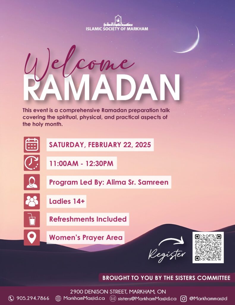 Event: Welcome Ramadan