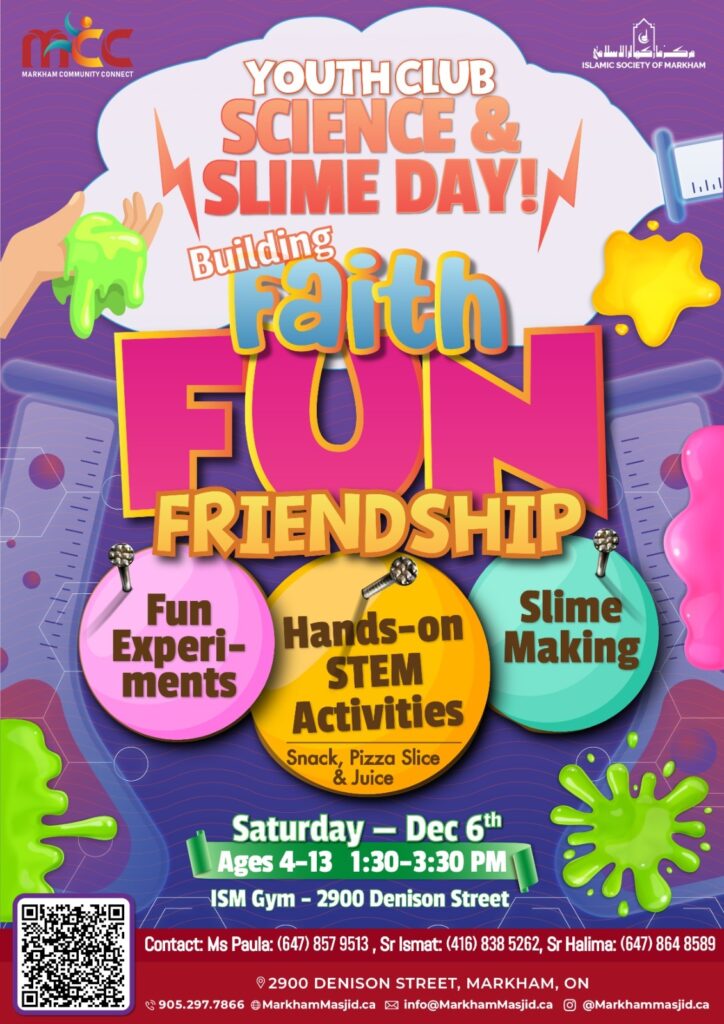 Youth Club – Science & Slime Day
